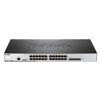 Przełącznik zarządzalny D-Link DWS-3160-24TC (licencja na 24 urządzenia AP)